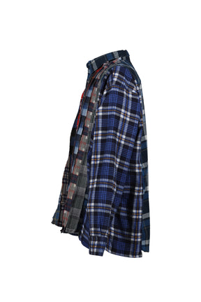 FLANNEL SHIRT -> RIBBON WIDE SHIRT / ASSORT