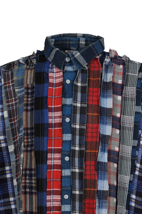 FLANNEL SHIRT -> RIBBON WIDE SHIRT / ASSORT