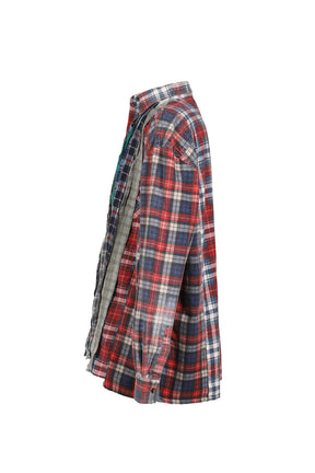 FLANNEL SHIRT -> RIBBON WIDE SHIRT / ASSORTED