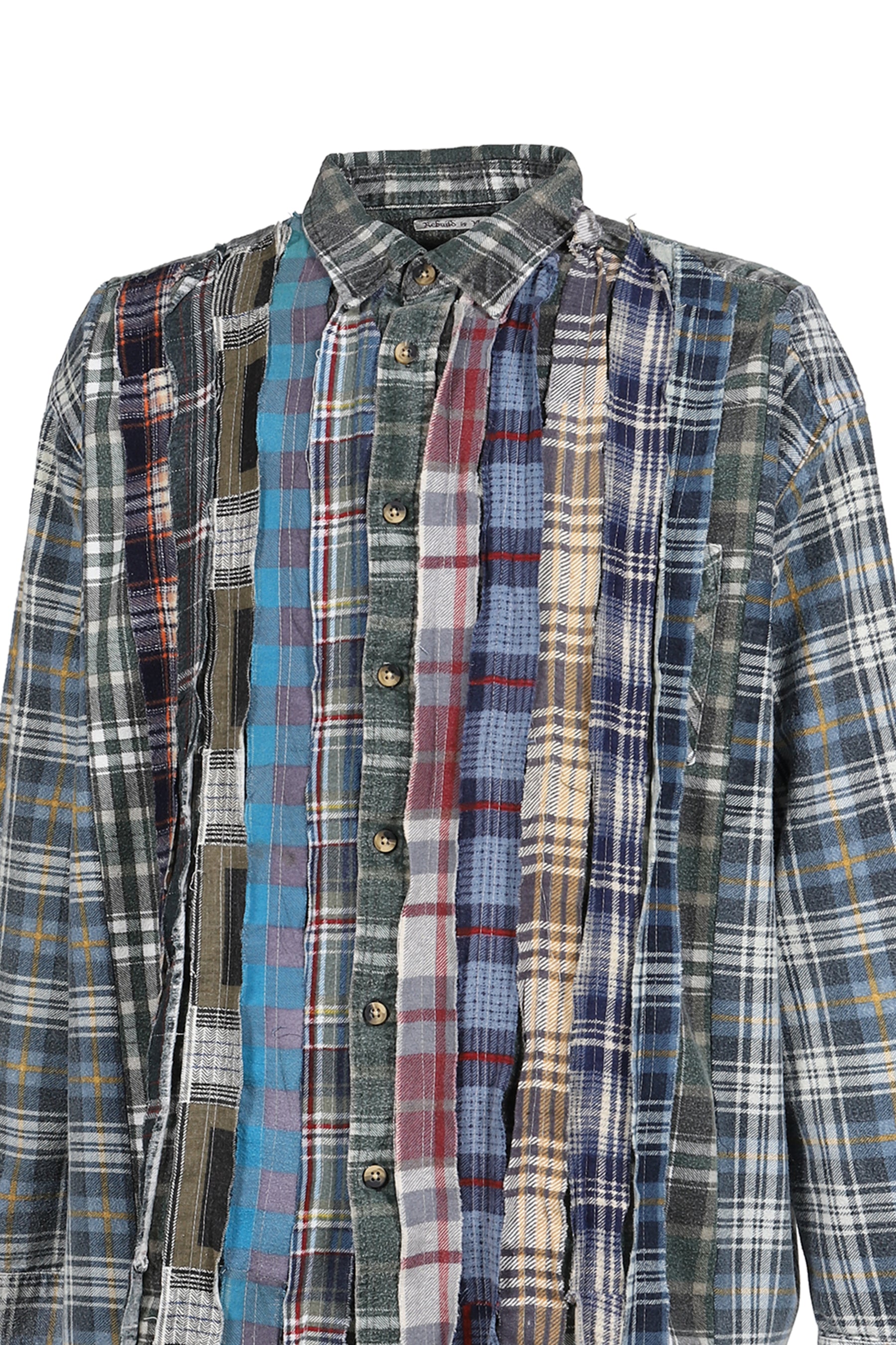 FLANNEL SHIRT -> RIBBON WIDE SHIRT / ASSORTED