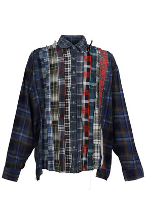 FLANNEL SHIRT -> RIBBON WIDE SHIRT / ASSORT