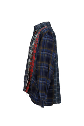FLANNEL SHIRT -> RIBBON WIDE SHIRT / ASSORT