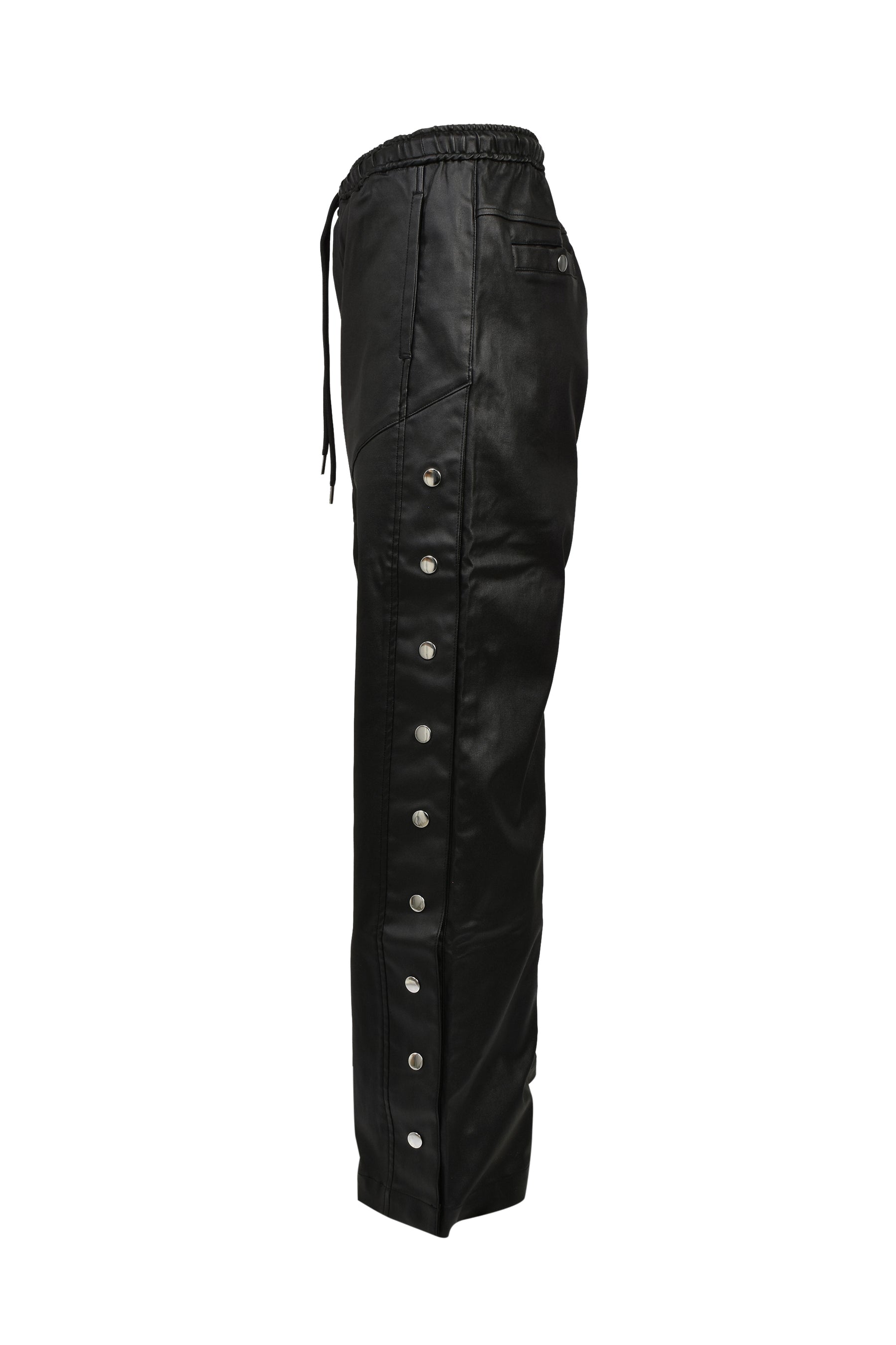 BREATH ブレス SS26 NEW RICH SIDE BUTTON JERSEY PANTS / BLK