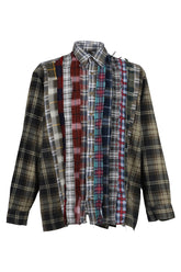 FLANNEL SHIRT -> RIBBON WIDE SHIRT / ASSORT
