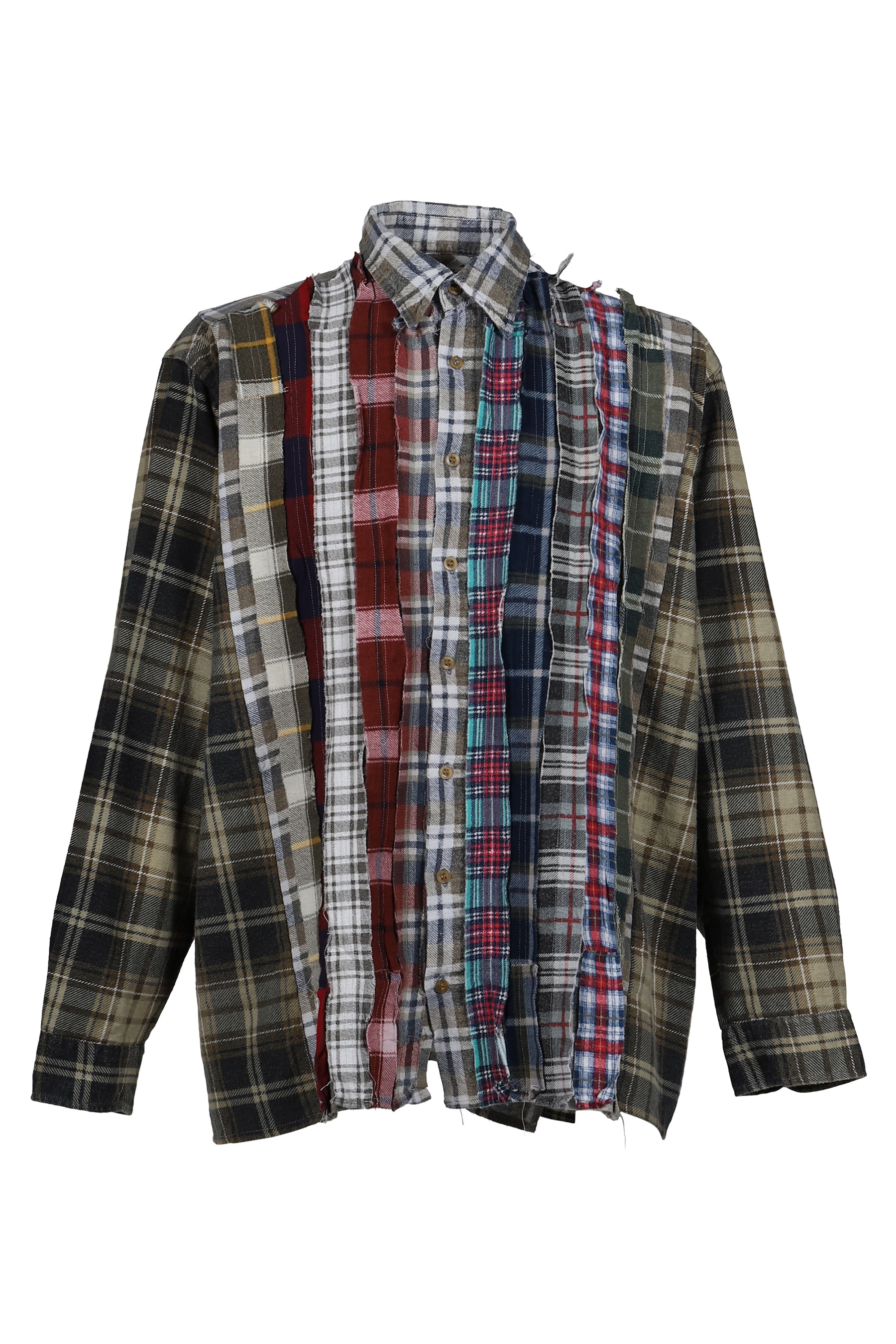 FLANNEL SHIRT -> RIBBON WIDE SHIRT / ASSORT