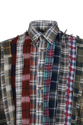 FLANNEL SHIRT -> RIBBON WIDE SHIRT / ASSORT