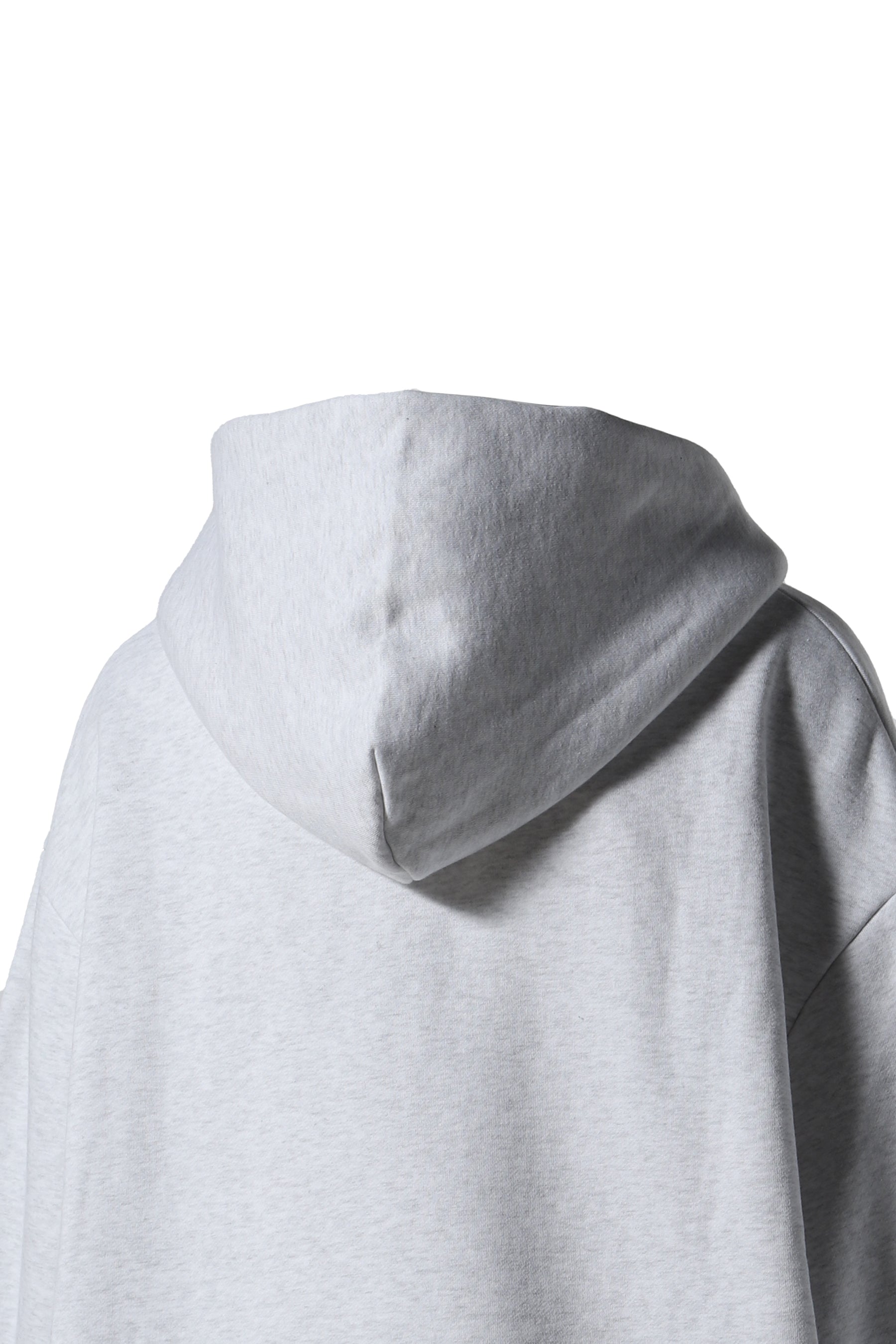 WAIST DRAWSTRING HOODIE / GRY