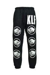 KLF_SWEAT PANTS/KLF / BLK 