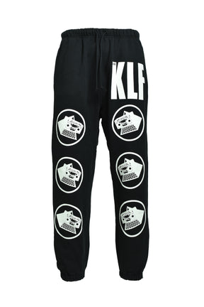 KLF_SWEAT PANTS/KLF / BLK 