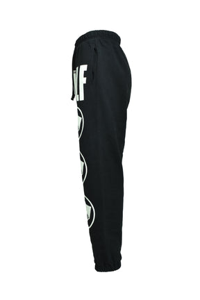 KLF_SWEAT PANTS/KLF / BLK 