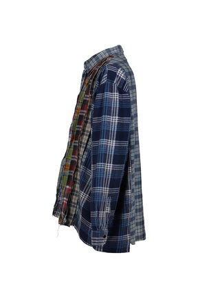 FLANNEL SHIRT -> RIBBON WIDE SHIRT / ASSORT
