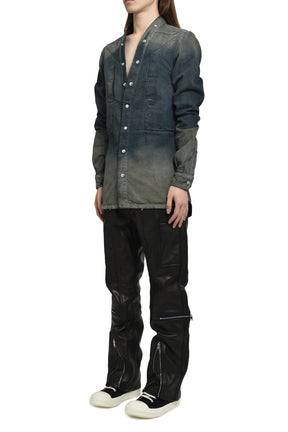 LARRY FOGPOCKET SHIRT / DRKDUST DEGRADE