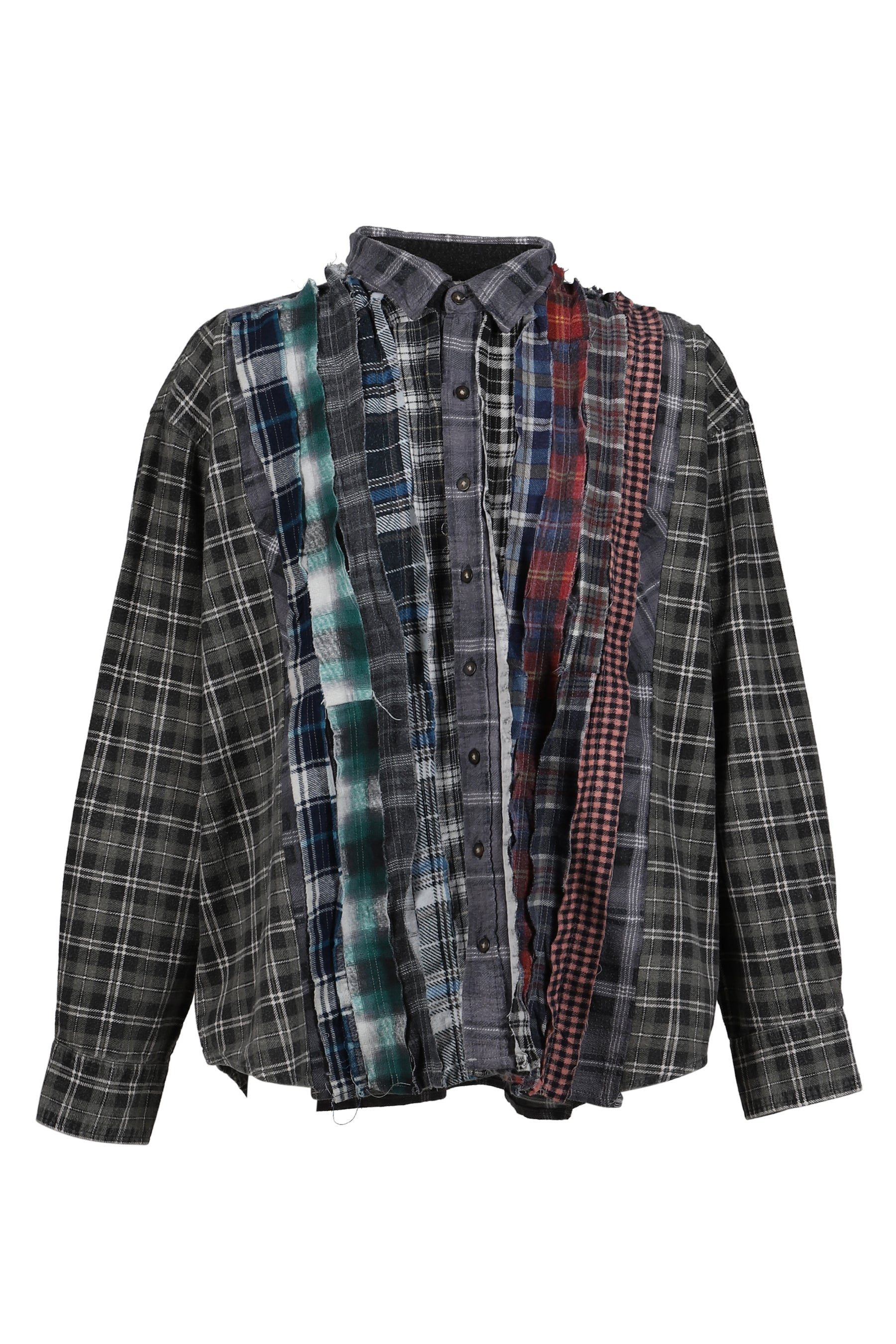 FLANNEL SHIRT -> RIBBON WIDE SHIRT / ASSORT