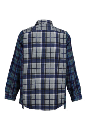 FLANNEL SHIRT -> RIBBON WIDE SHIRT / ASSORT