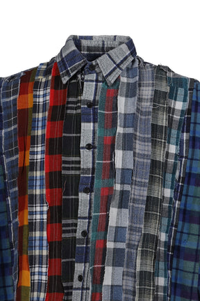 FLANNEL SHIRT -> RIBBON WIDE SHIRT / ASSORT