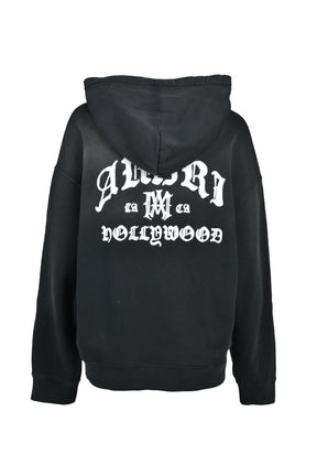 AMIRI HOLLYWOOD HOODIE / BLK