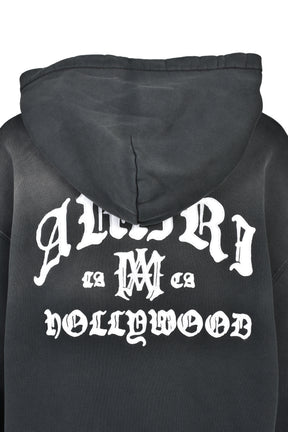 AMIRI HOLLYWOOD HOODIE / BLK