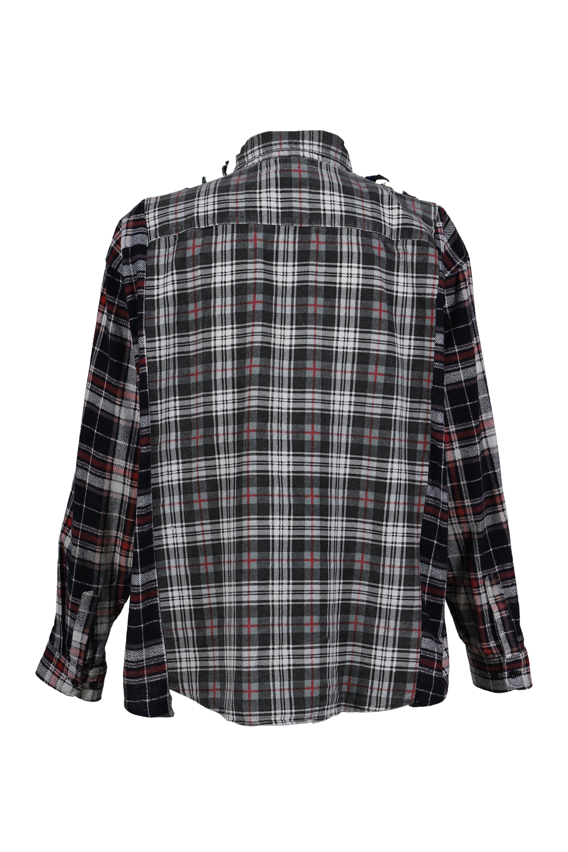 FLANNEL SHIRT -> RIBBON WIDE SHIRT / ASSORT
