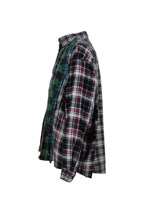 FLANNEL SHIRT -> RIBBON WIDE SHIRT / ASSORT
