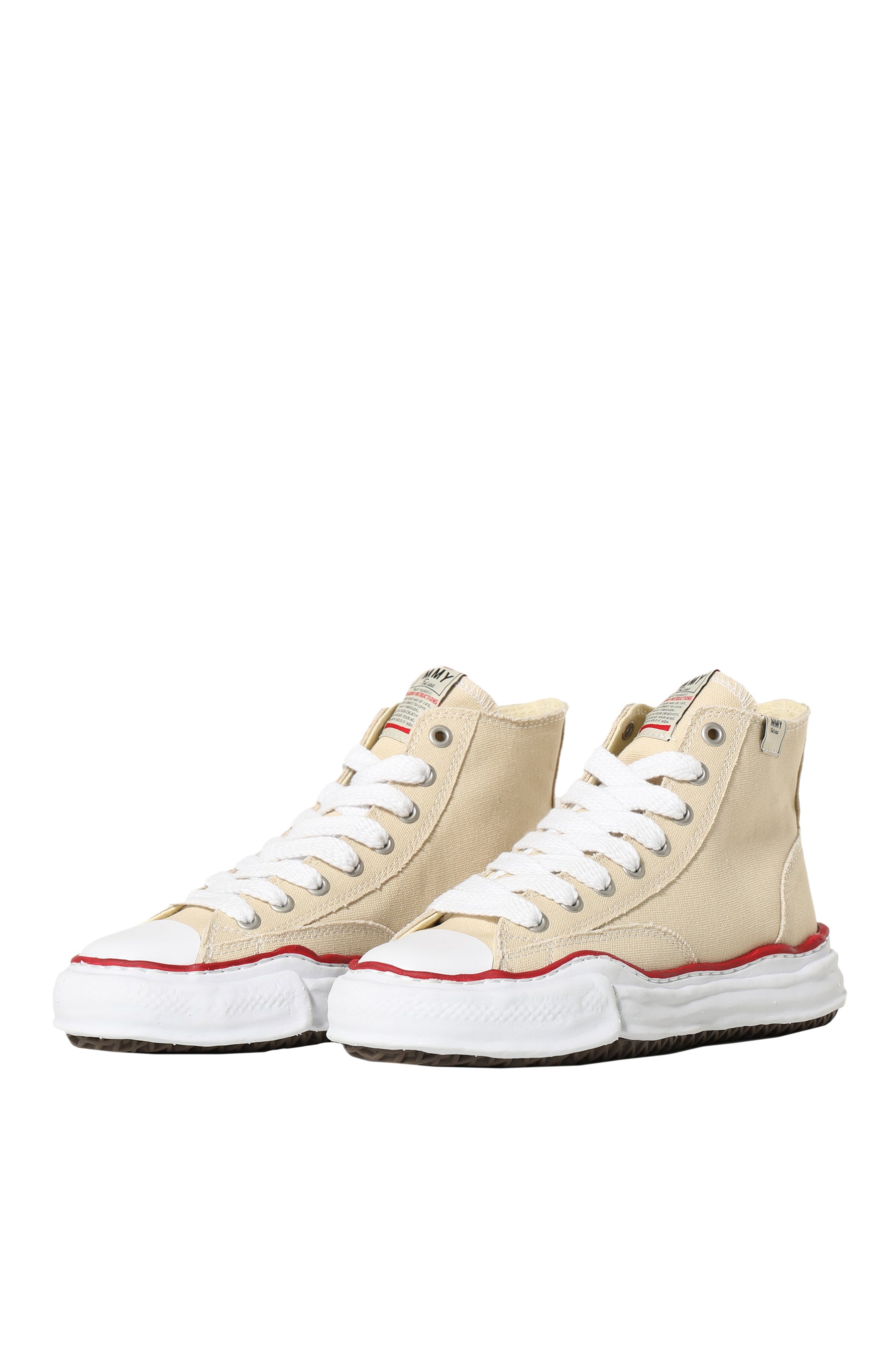 Maison MIHARA YASUHIRO SS23 OG SOLE HI CANVAS / NATURAL - NUBIAN