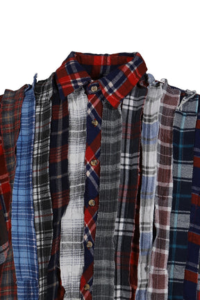 FLANNEL SHIRT -> RIBBON WIDE SHIRT / ASSORT