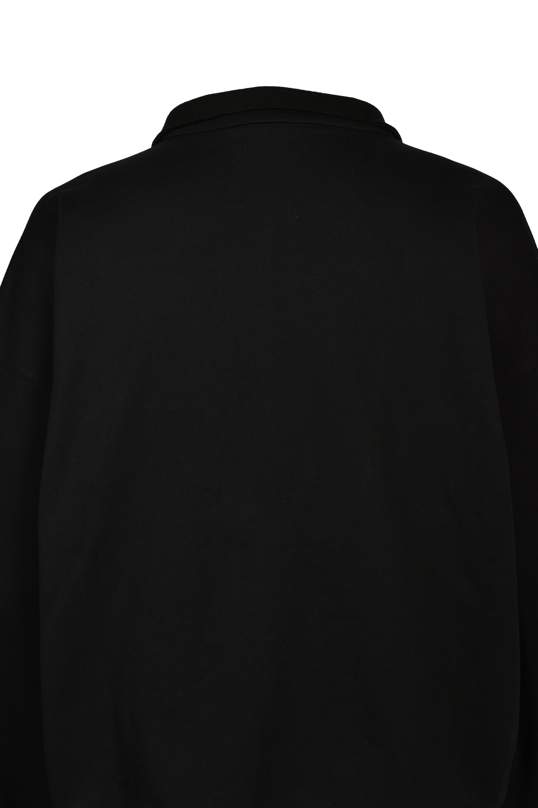 HALF ZIP SWEAT / BLK