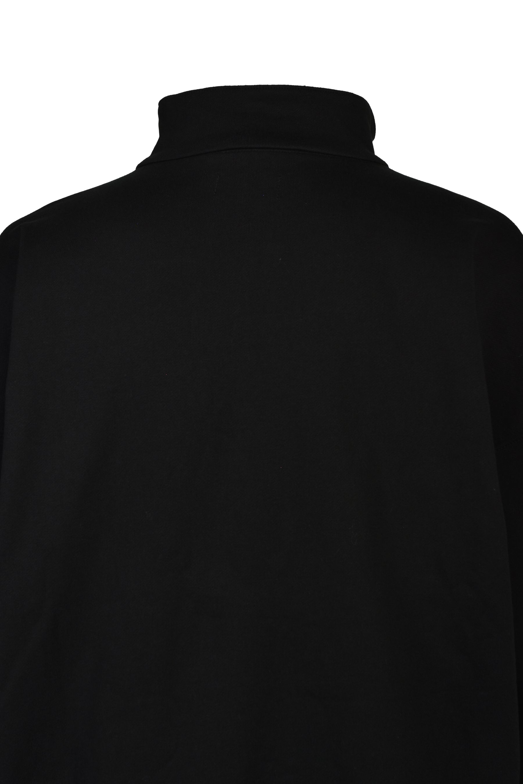 HALF ZIP SWEAT / BLK