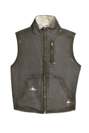 BORO BOA LINING DUCK VEST / GRY