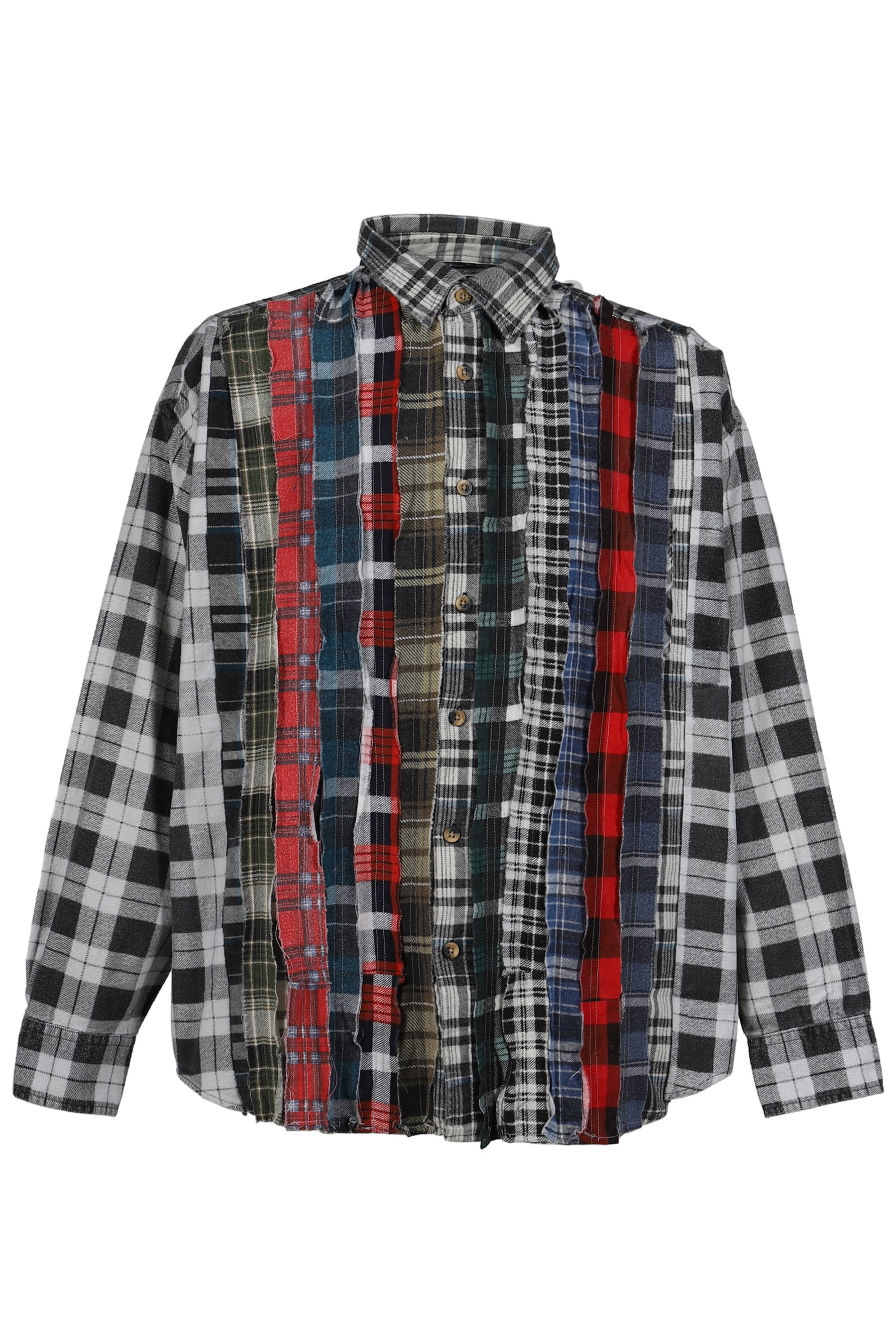 FLANNEL SHIRT -> RIBBON WIDE SHIRT / ASSORT