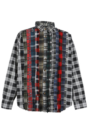 FLANNEL SHIRT -> RIBBON WIDE SHIRT / ASSORT