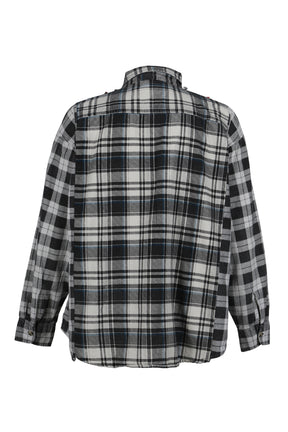 FLANNEL SHIRT -> RIBBON WIDE SHIRT / ASSORT