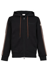 ZIP UP CARDIGAN / BLK