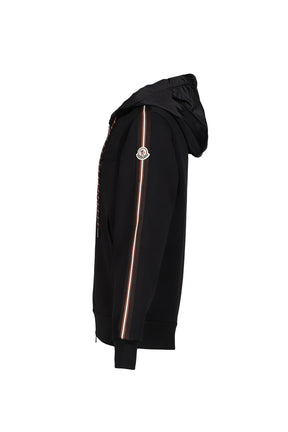 ZIP UP CARDIGAN / BLK