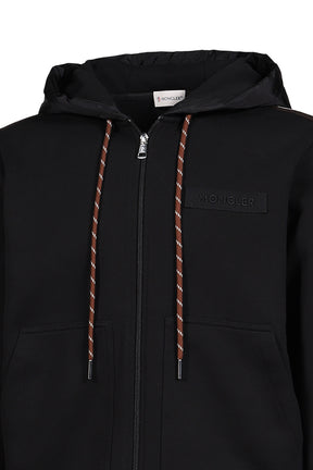 ZIP UP CARDIGAN / BLK