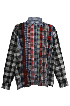 FLANNEL SHIRT -> RIBBON WIDE SHIRT / ASSORT