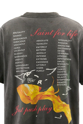 AS_SS T-SHIRT/AEROSMITH / BLK