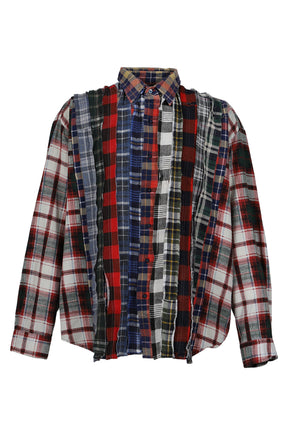 FLANNEL SHIRT -> RIBBON WIDE SHIRT / ASSORT