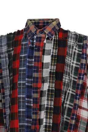 FLANNEL SHIRT -> RIBBON WIDE SHIRT / ASSORT
