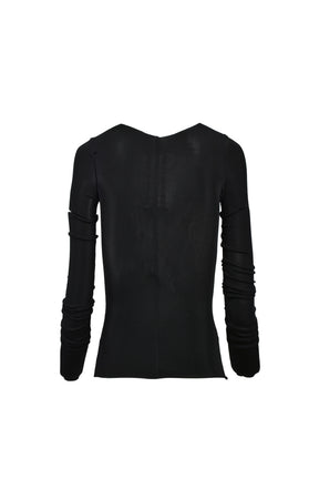 TEMPLE TOP / BLK