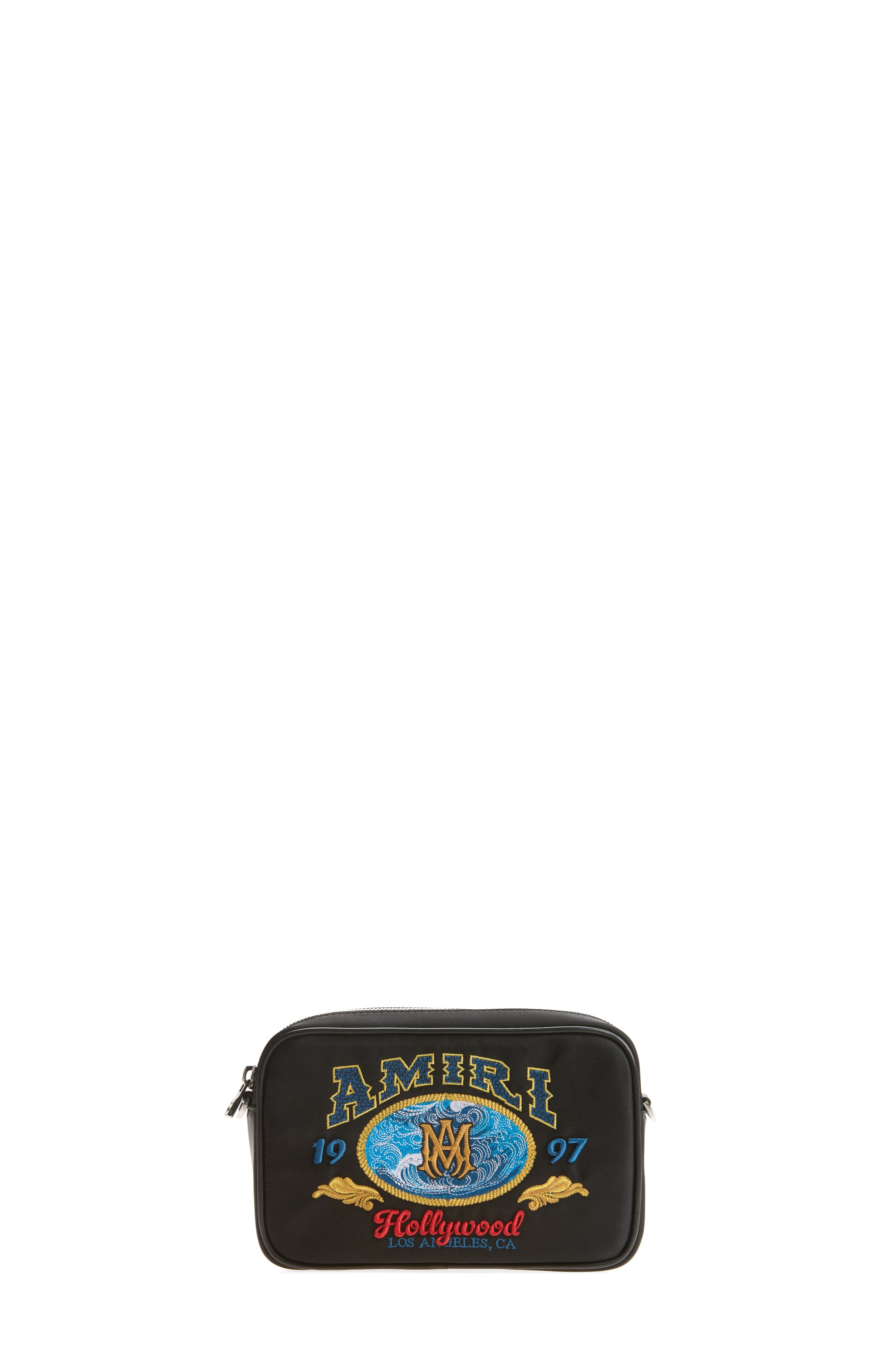 EMBROIDERED LOGO CAMERA CASE / BLK