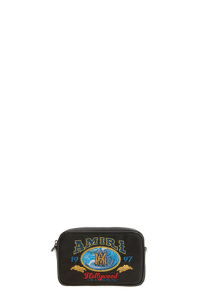 EMBROIDERED LOGO CAMERA CASE / BLK