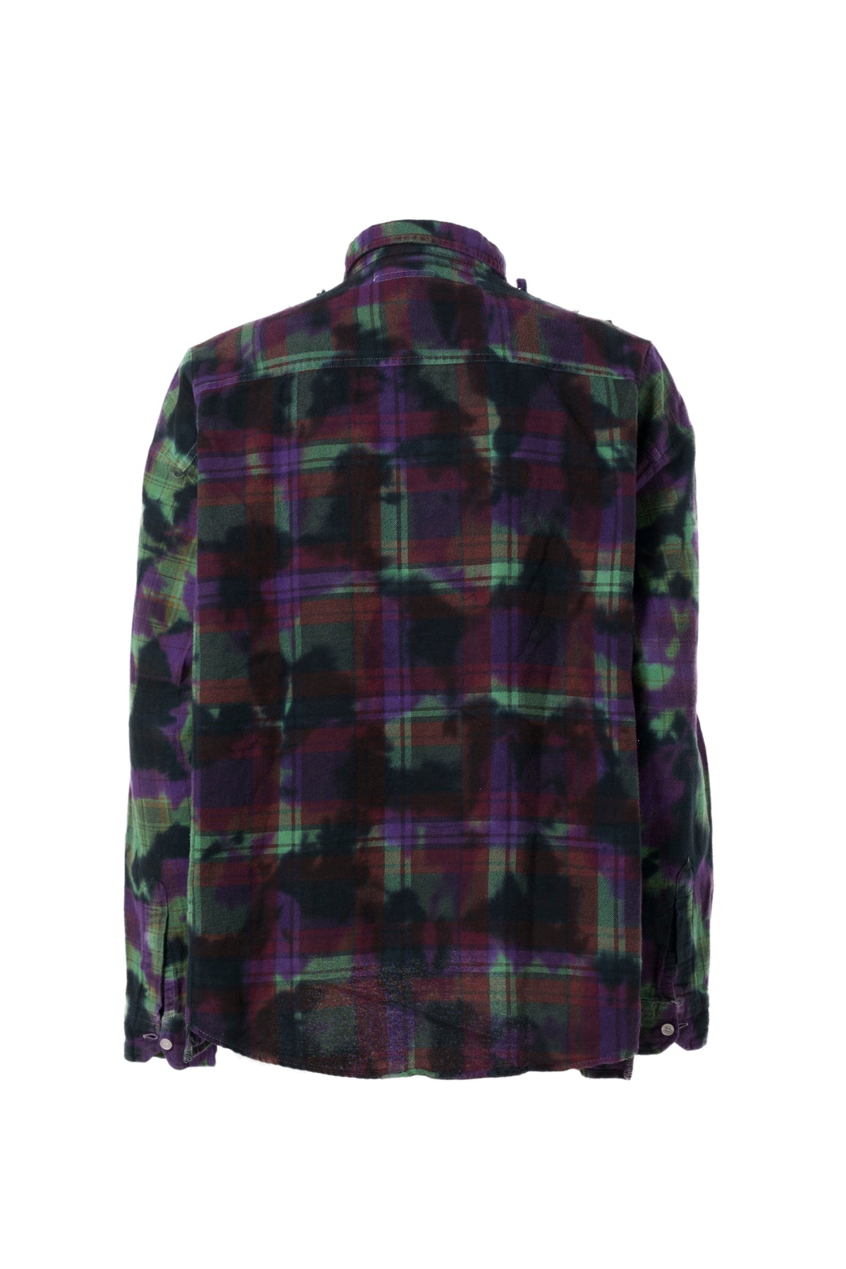 Rebuild By Needles SS23 FLANNEL SHIRT -> RIBBON WIDE SHIRT