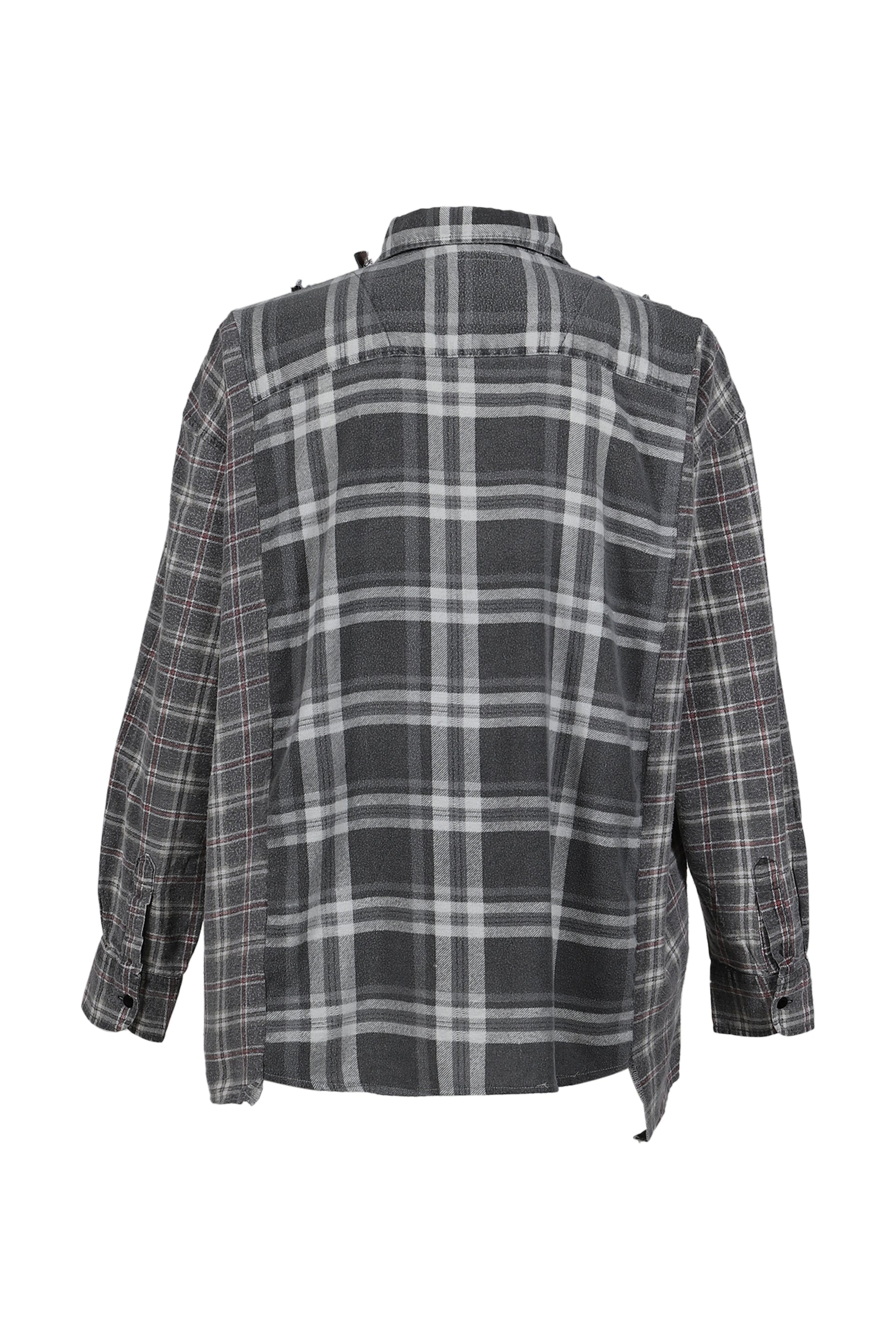 FLANNEL SHIRT -> RIBBON WIDE SHIRT / ASSORT