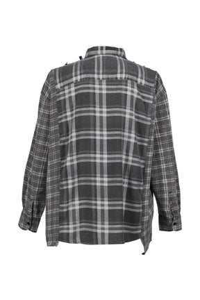 FLANNEL SHIRT -> RIBBON WIDE SHIRT / ASSORT