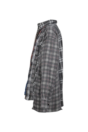 FLANNEL SHIRT -> RIBBON WIDE SHIRT / ASSORT