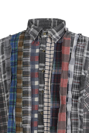 FLANNEL SHIRT -> RIBBON WIDE SHIRT / ASSORT