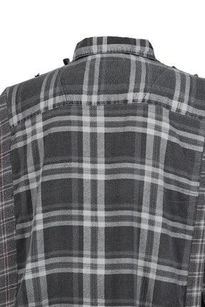 FLANNEL SHIRT -> RIBBON WIDE SHIRT / ASSORT