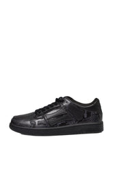PRINTED PYTHON SKEL TOP LOW / BLK