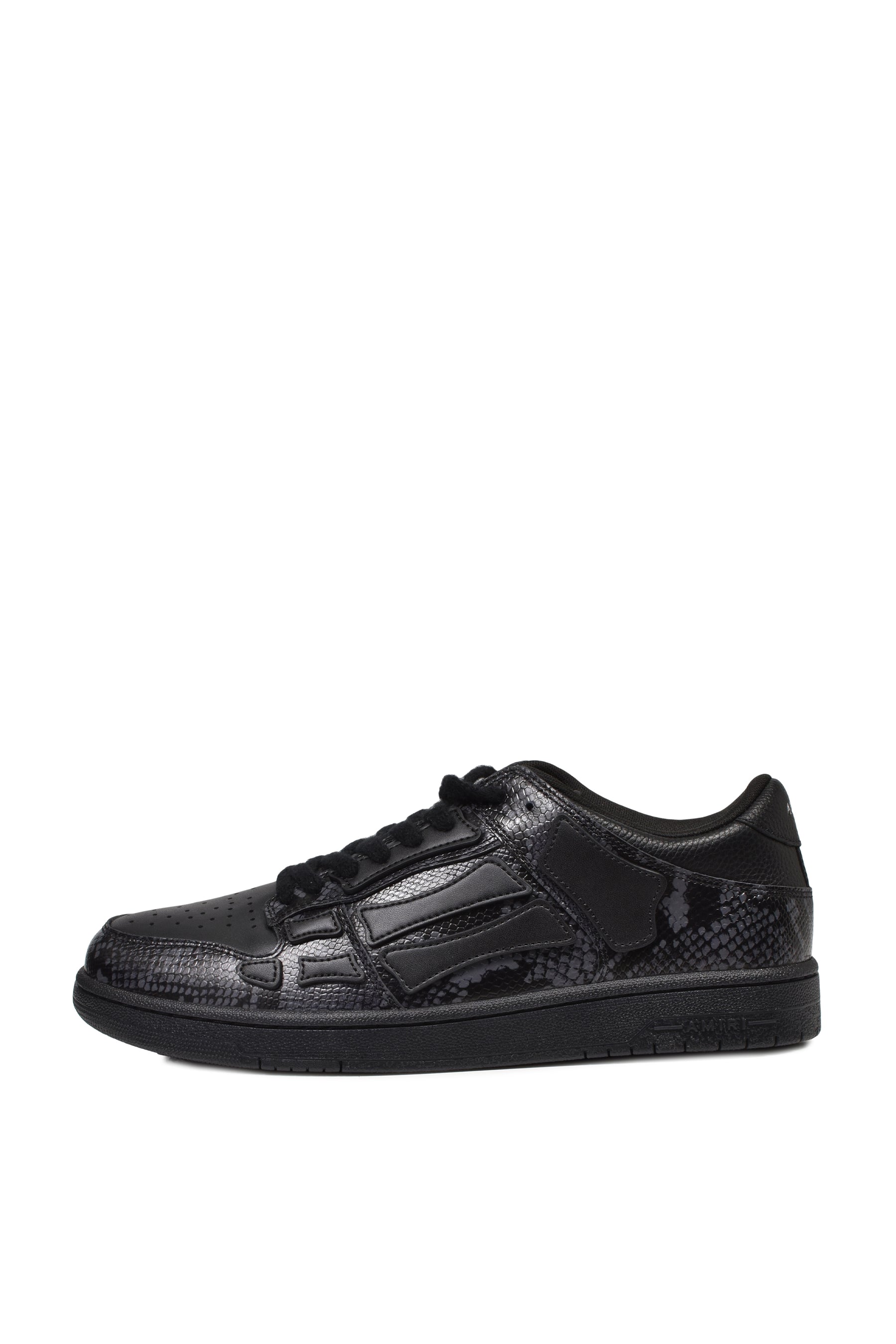 PRINTED PYTHON SKEL TOP LOW / BLK