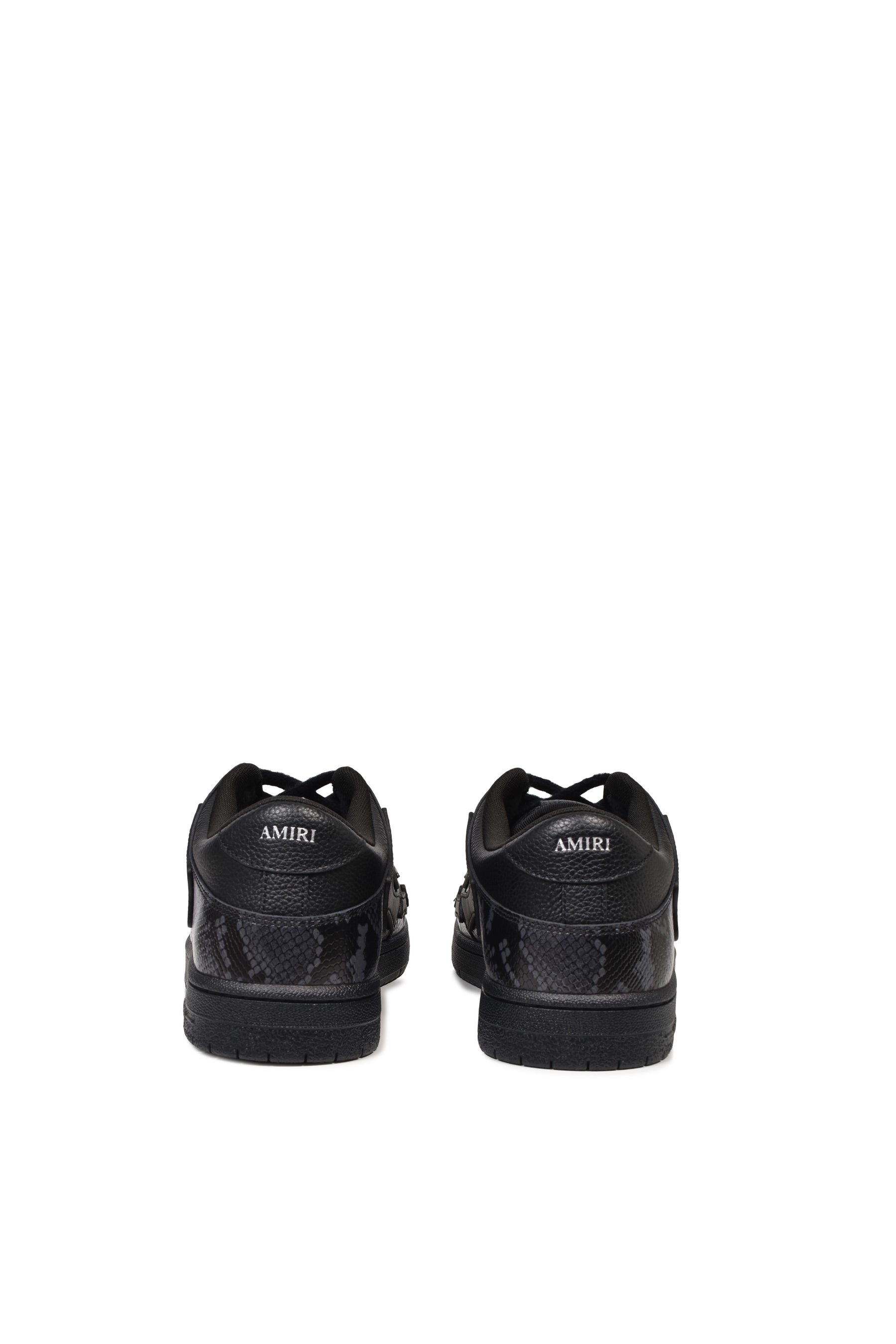 PRINTED PYTHON SKEL TOP LOW / BLK
